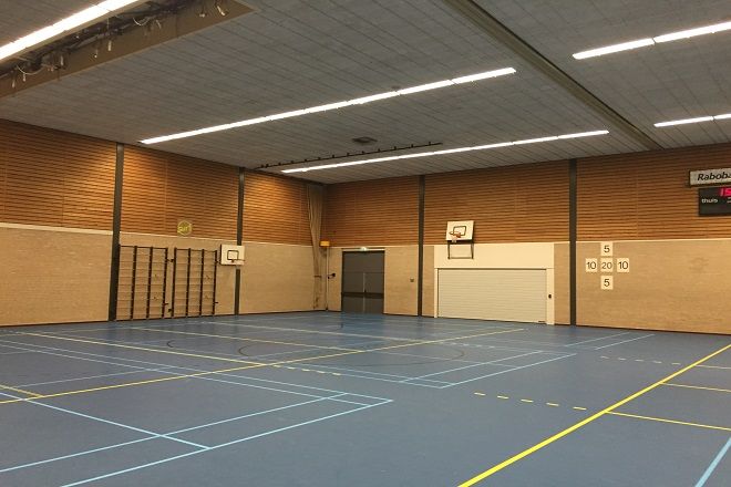 Bestaande situatie akoestiek sporthal De Slag in Hoevelaken