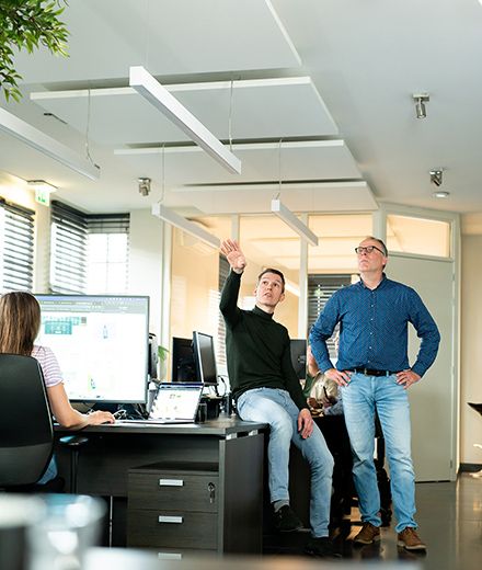Akoestiek verbeteren kantoor